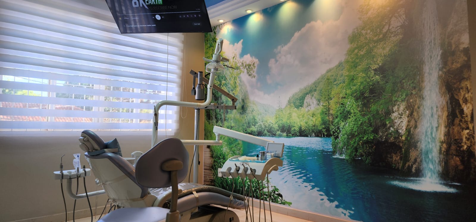 Área comum do coworking médico em Ribeirão Preto.